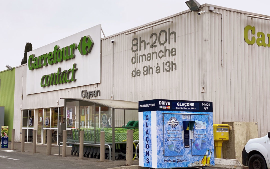 ICE STORE Gigean – Carrefour Contact