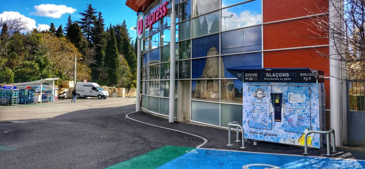 Distributeur glaçon Nimes