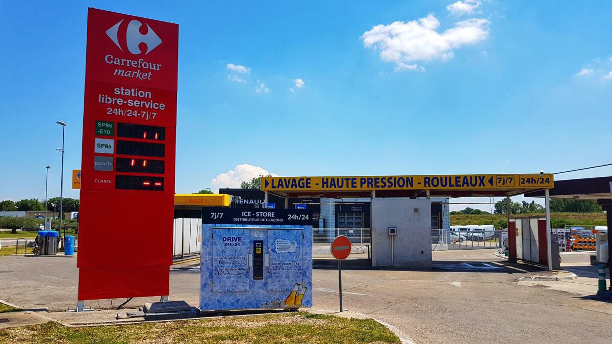 ICE STORE REMOULINS - CARREFOUR ICE STORE REMOULINS - CARREFOUR