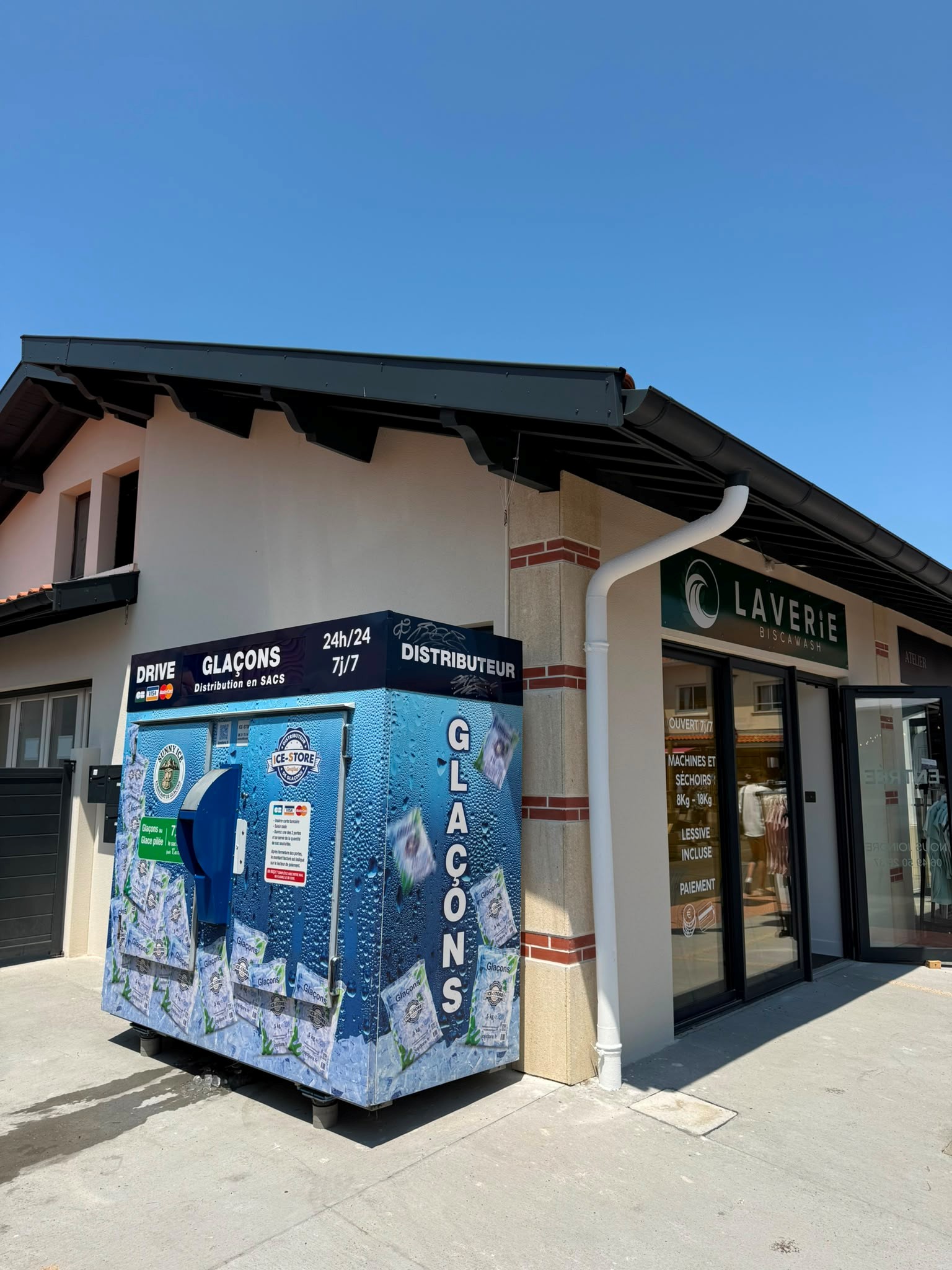 ICE STORE BISCAROSSE - Laverie BISCAWASH ICE STORE BISCAROSSE - Laverie BISCAWASH