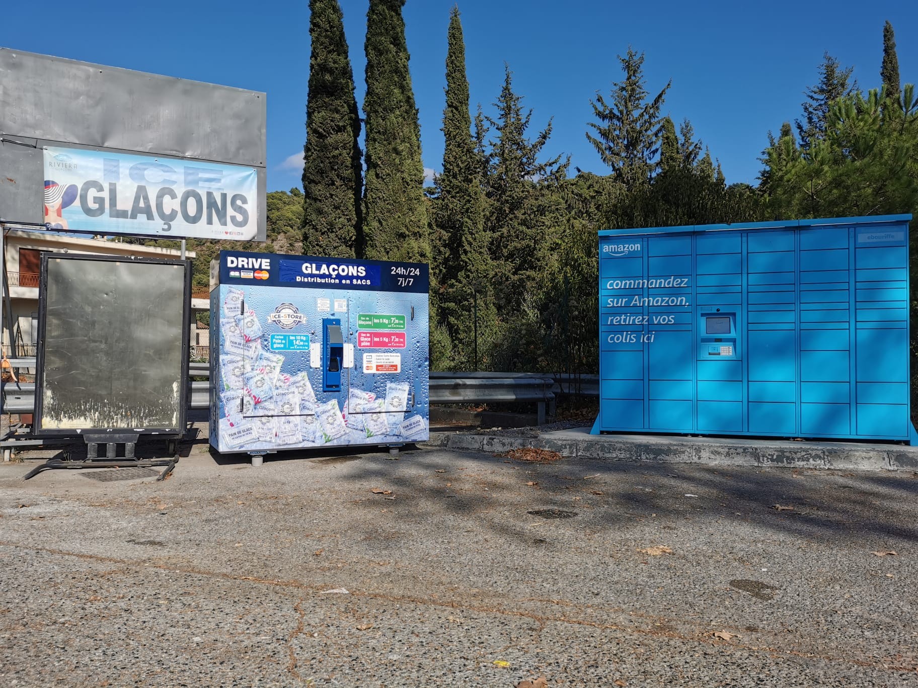 ICE STORE COLOMARS - STATION SERVICE ICE STORE COLOMARS - STATION SERVICE